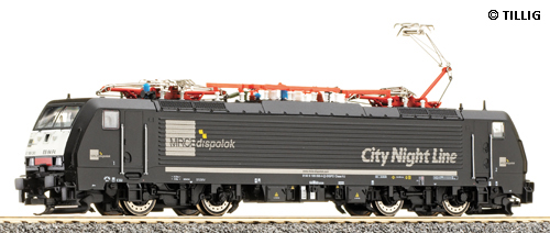 Electric locomotive BR 189 of City Night Line<br /><a href='images/pictures/Tillig/02471.jpg' target='_blank'>Full size image</a>